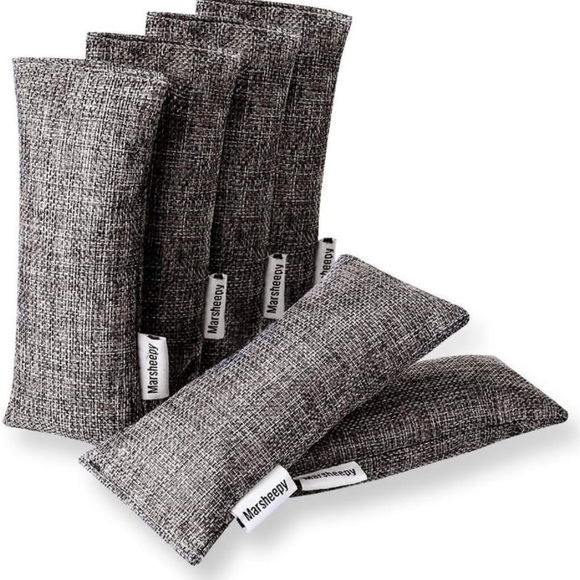 Marsheepy Natural Bamboo Charcoal Bags, Shoe Deodorizer and Odor Remover - Picture 2 of 7